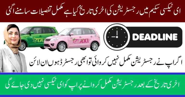 E Taxi Scheme Online Registration Deadline Know Required Documents And Eligibility Criteria Full Guide 2025
