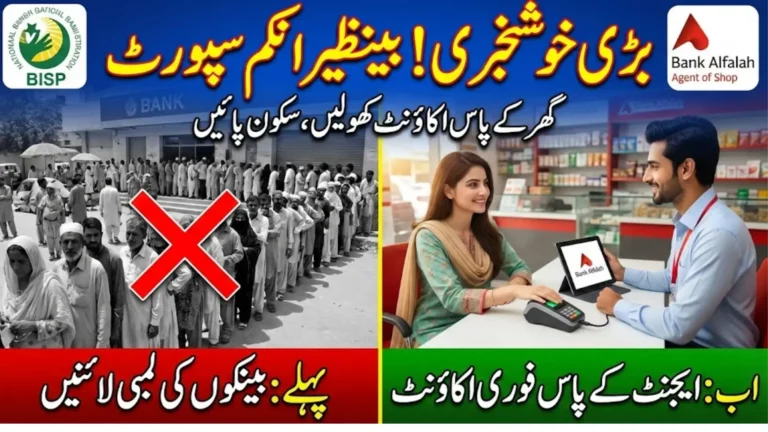 BISP Update Bank Alfalah Agents Launch New Account Opening Service Across Key Cities