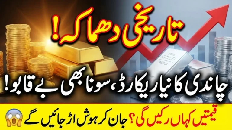 Silver Hits Record High in Pakistan as Gold Continues Bullish Surge Amid Global Market Rally