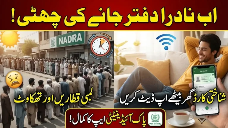 Nadra Introduces Home-based Facility To Update Personal Identity Records Online
